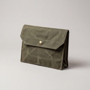 Waxed Canvas Field Pouch