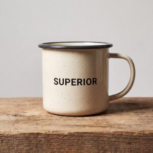 Enamel Camp Mug, 12 oz