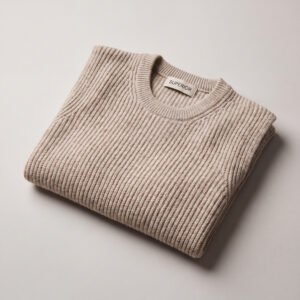 Ribbed Wool Sweater Vest